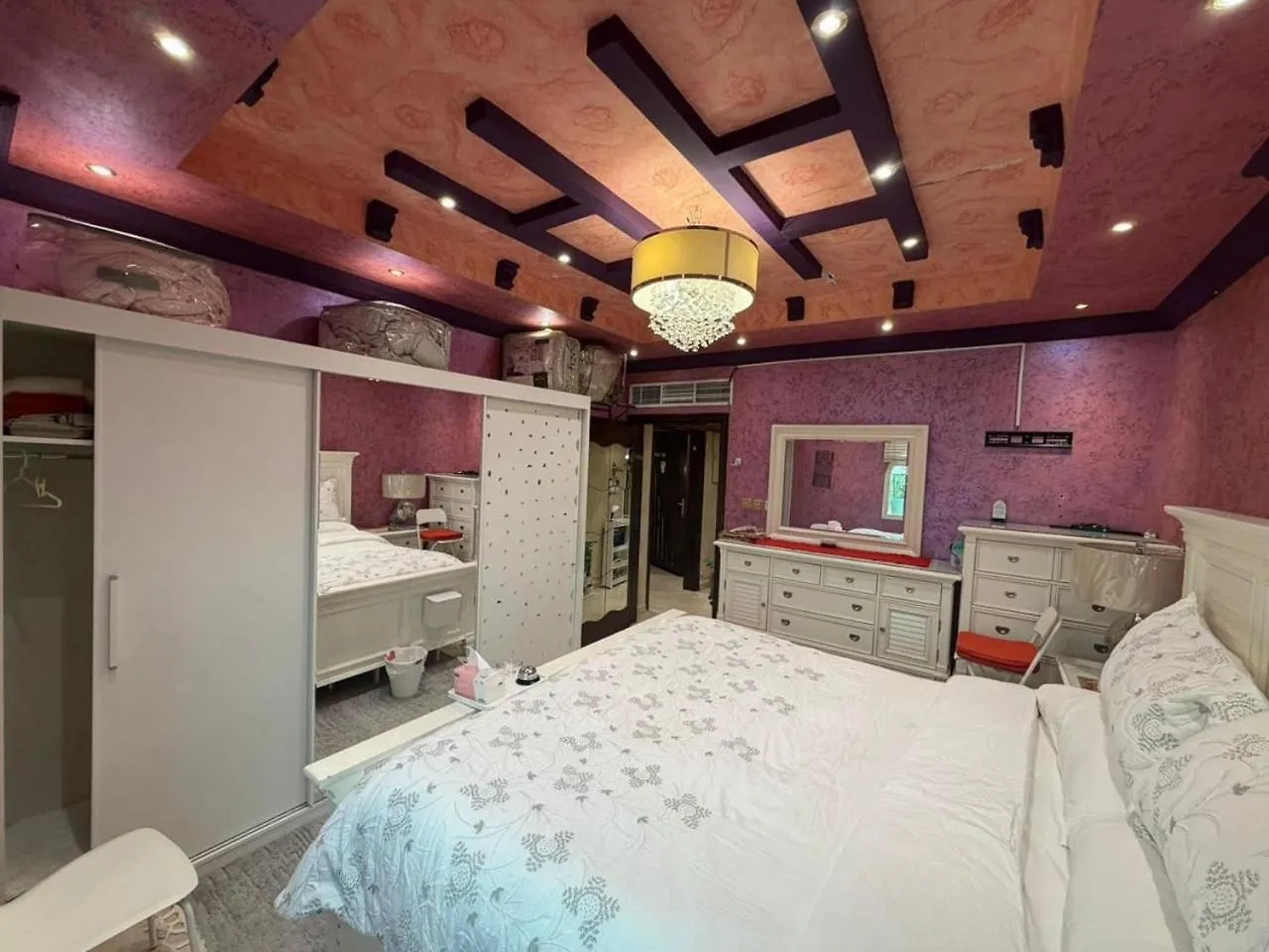 شقة السعد غرفتين نوم ومجلس Mecca Apartment